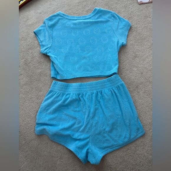 Women’s Aerie Smiley Terry Cloth Set M - Picture 5 of 5